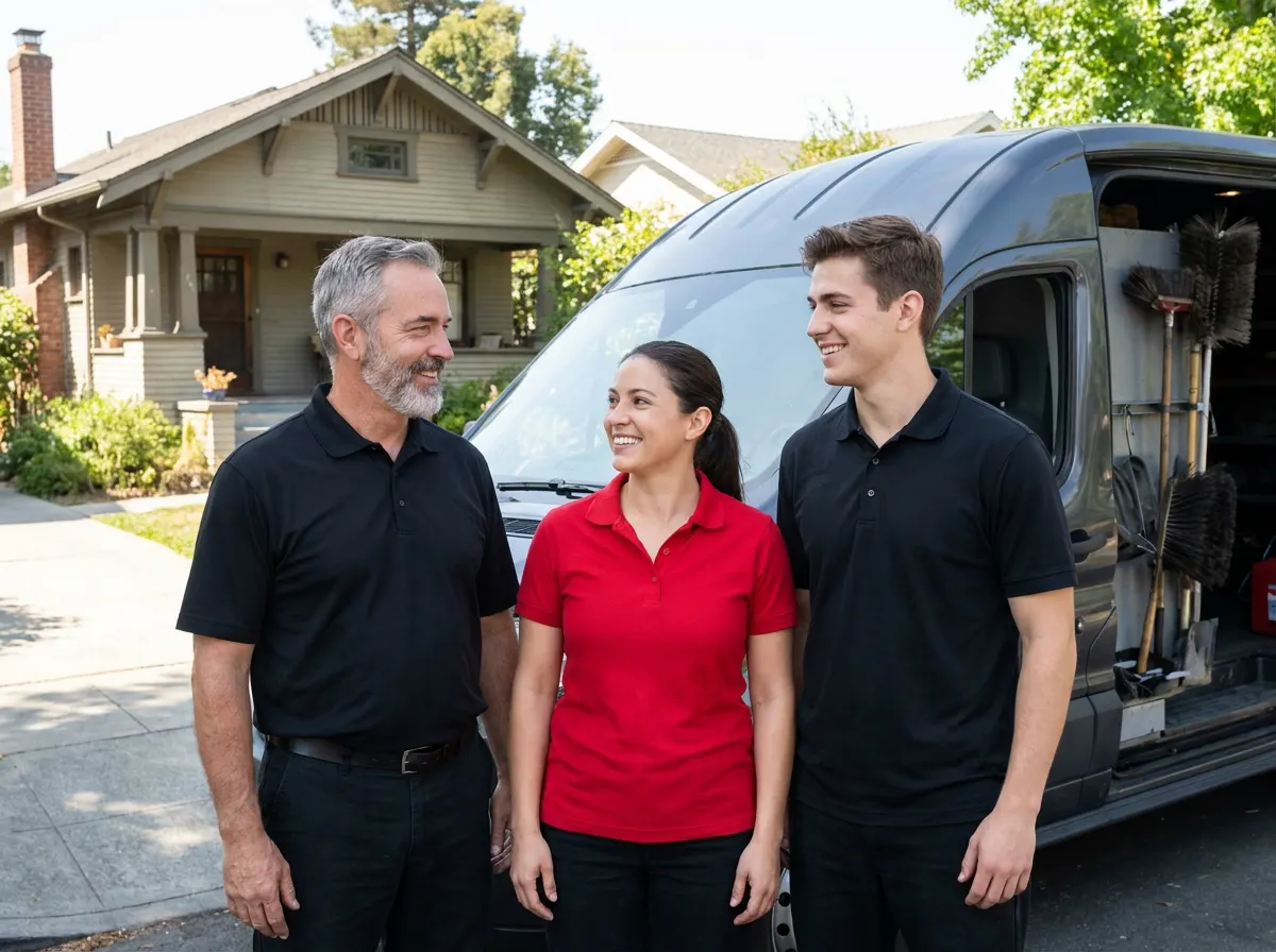 Flueshield Chimney Sweep chimney sweep team in Oakland, CA